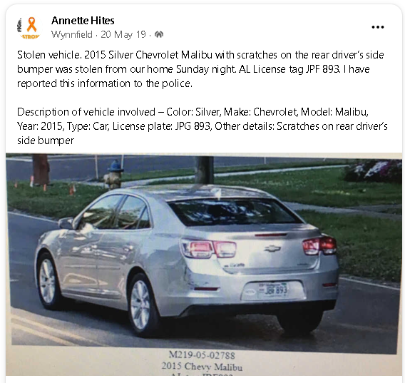 Stolen Car