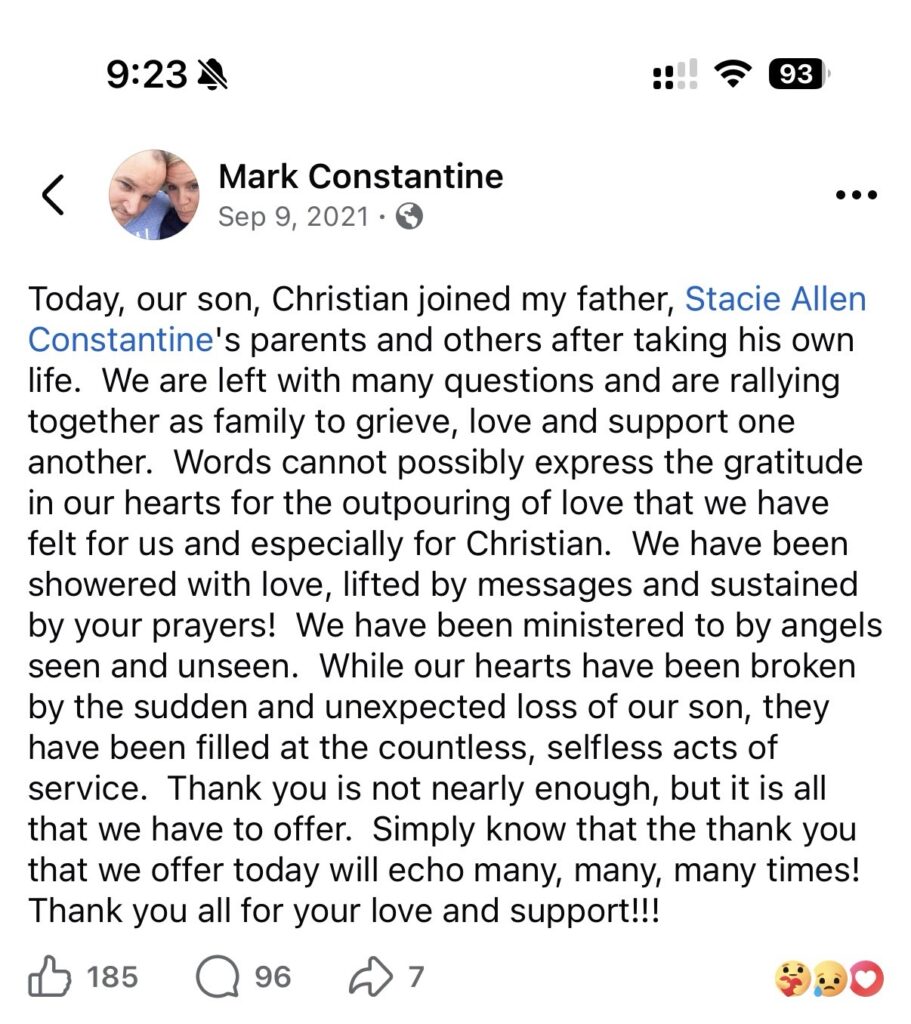Christian Constantine of Mobile, AL
